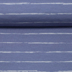 Jersey - Lila Lotta Crayon blau